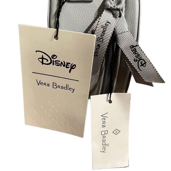 NWT Vera Bradley Bag Whimsy Cosmetic In Disney Mickey Mouse Piccadilly Paisley - Picture 12 of 15